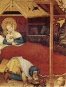 Konrad of Soest The Nativity oil painting